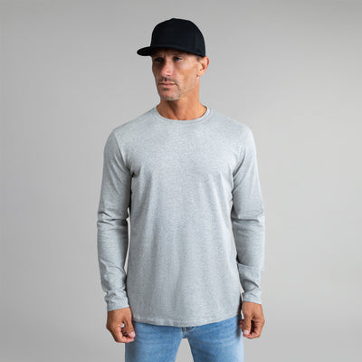 Cloud Long Sleeve T-Shirt - Heather Gray