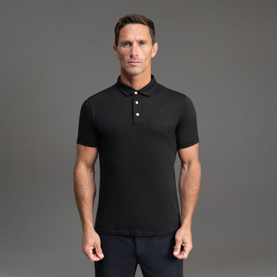 Cloud Polo Shirt - Black