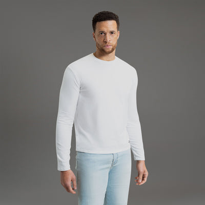Cloud Long Sleeve T-Shirt - White