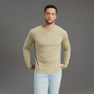 Cloud Long Sleeve T-Shirt - Sand