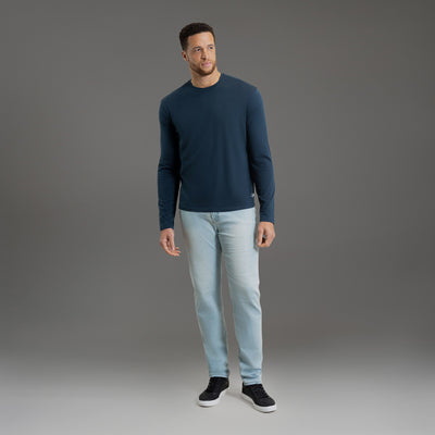 Cloud Long Sleeve T-Shirt - Deep Sea