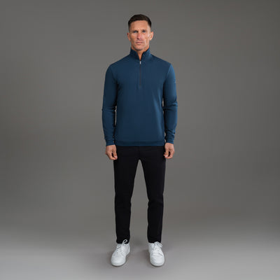 Cumulus Quarter Zip - Deep Sea
