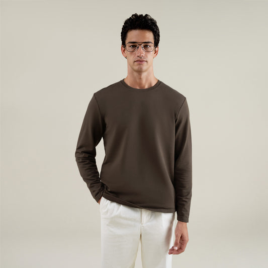 Tags:(Large | 6'1" - 165) Custom t-shirt tee model Jessey in Umber