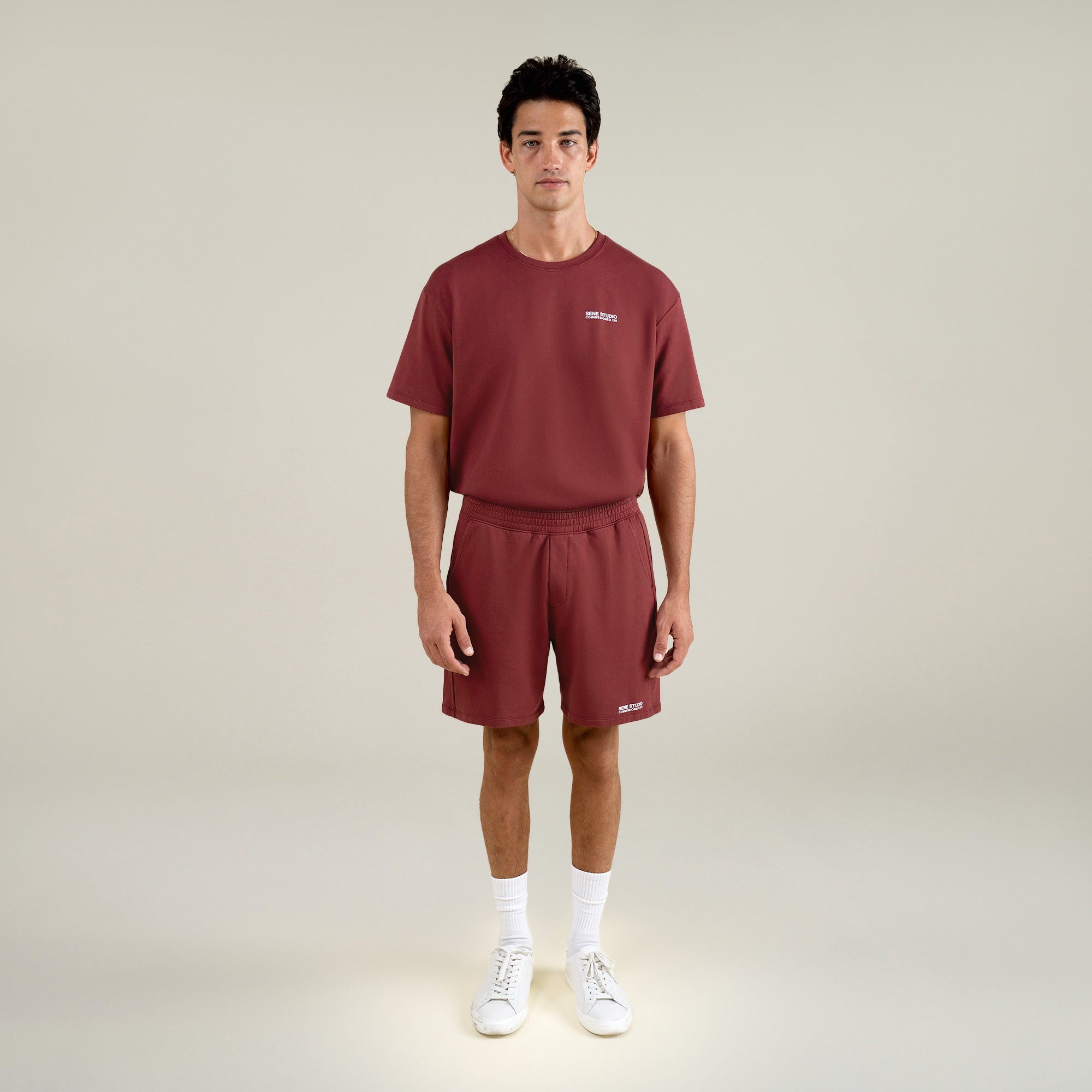 Tags:(Large) Custom t-shirt tee model Jessey in Maroon