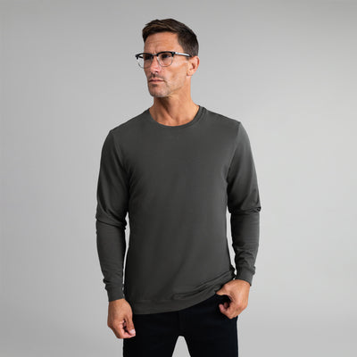 Cumulus Crew Pullover - Smoke