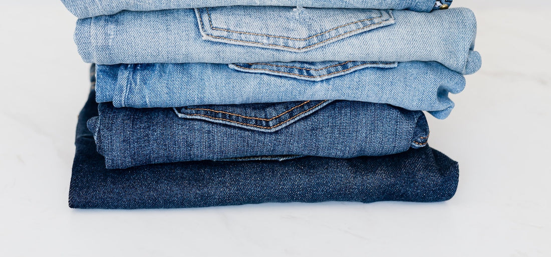 denim stacked