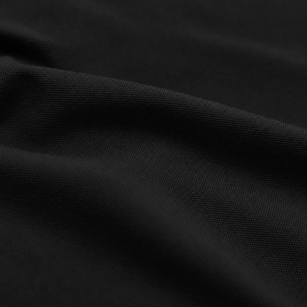 Stretch Pique Polo model Matteo in Black
