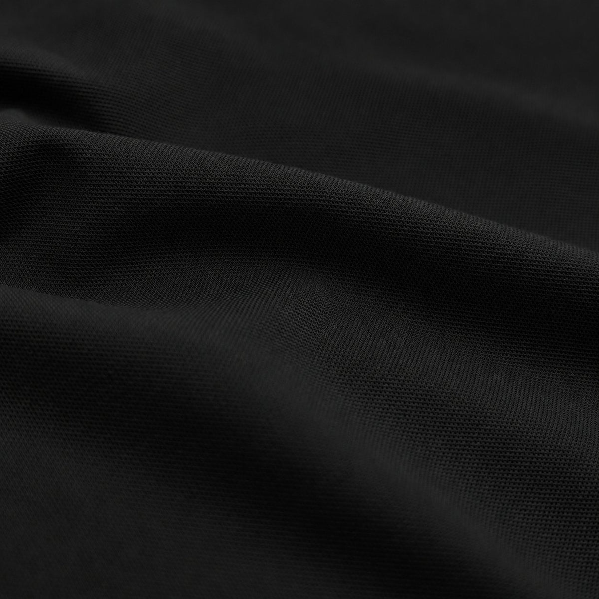 Stretch Pique Polo model Matteo in Black