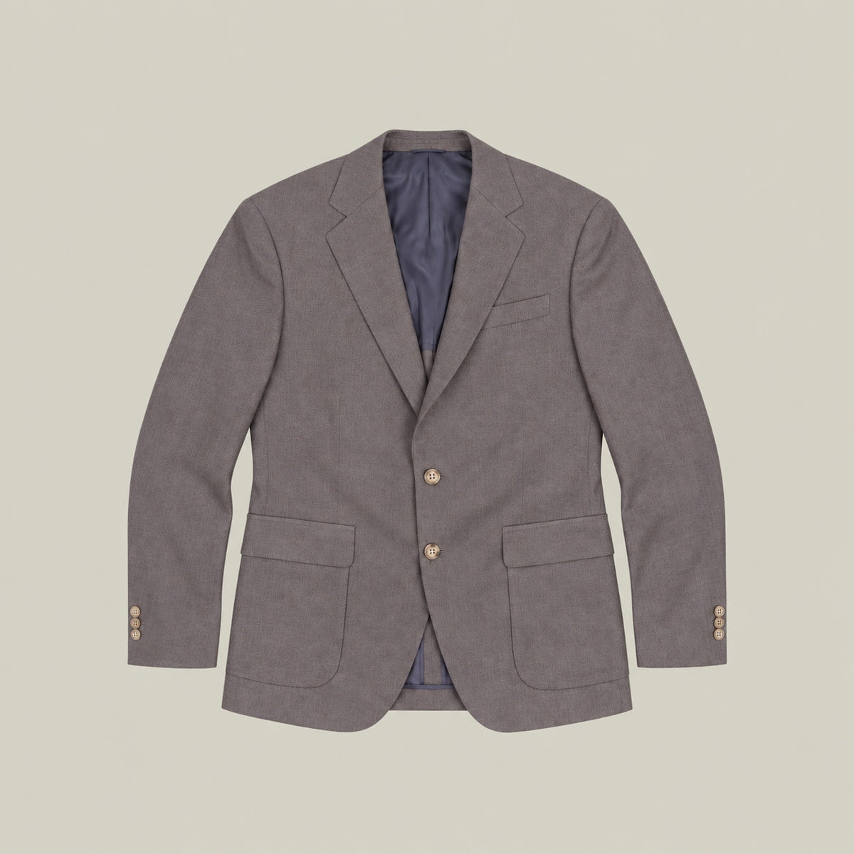 Arden Blazer model Tyler in Weathered Oak