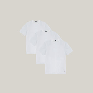 Cumulus All-White Crew 3-Pack