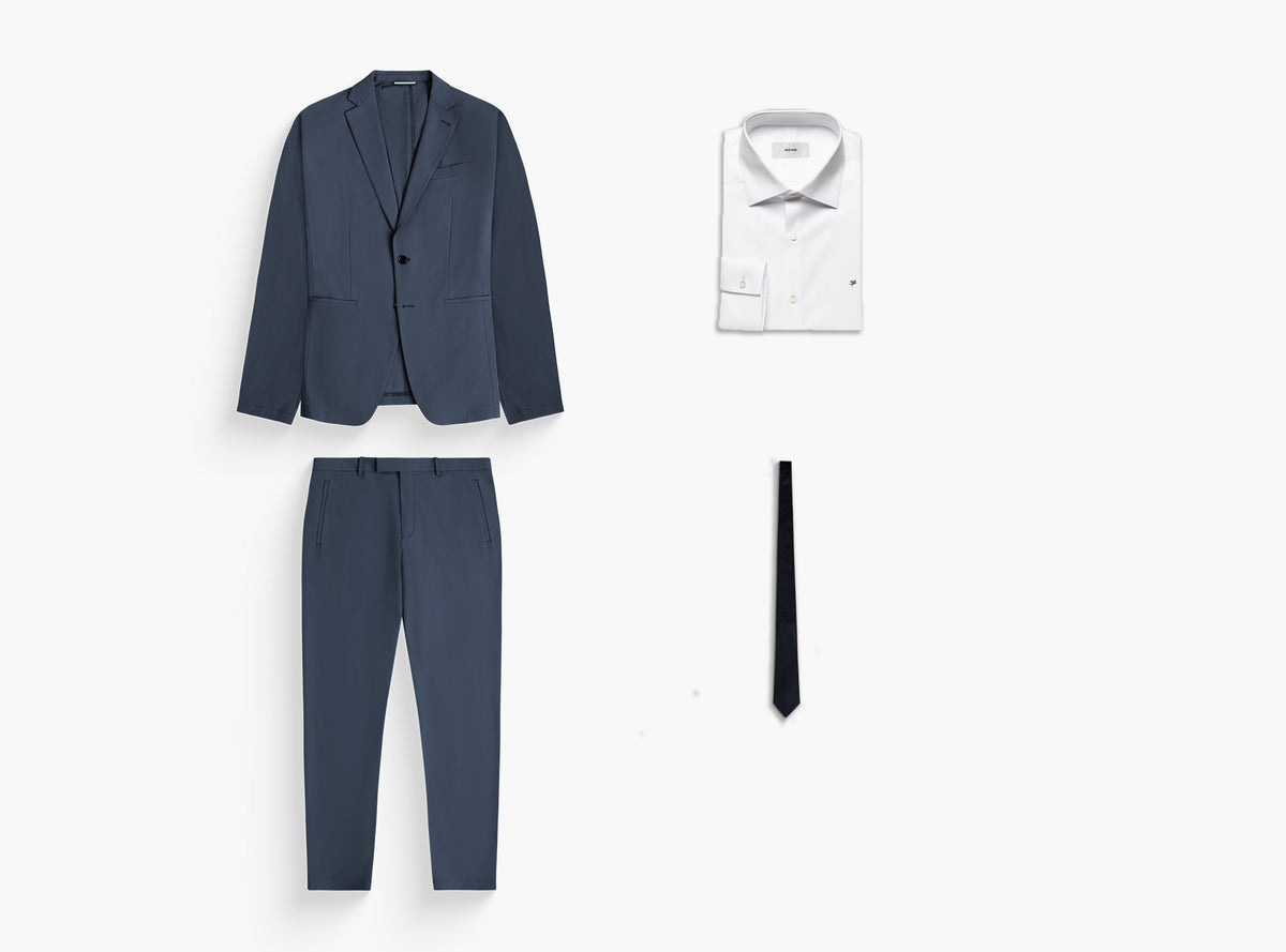 FlexTech Suit Starter Kit - suit, shirt, tie and socks