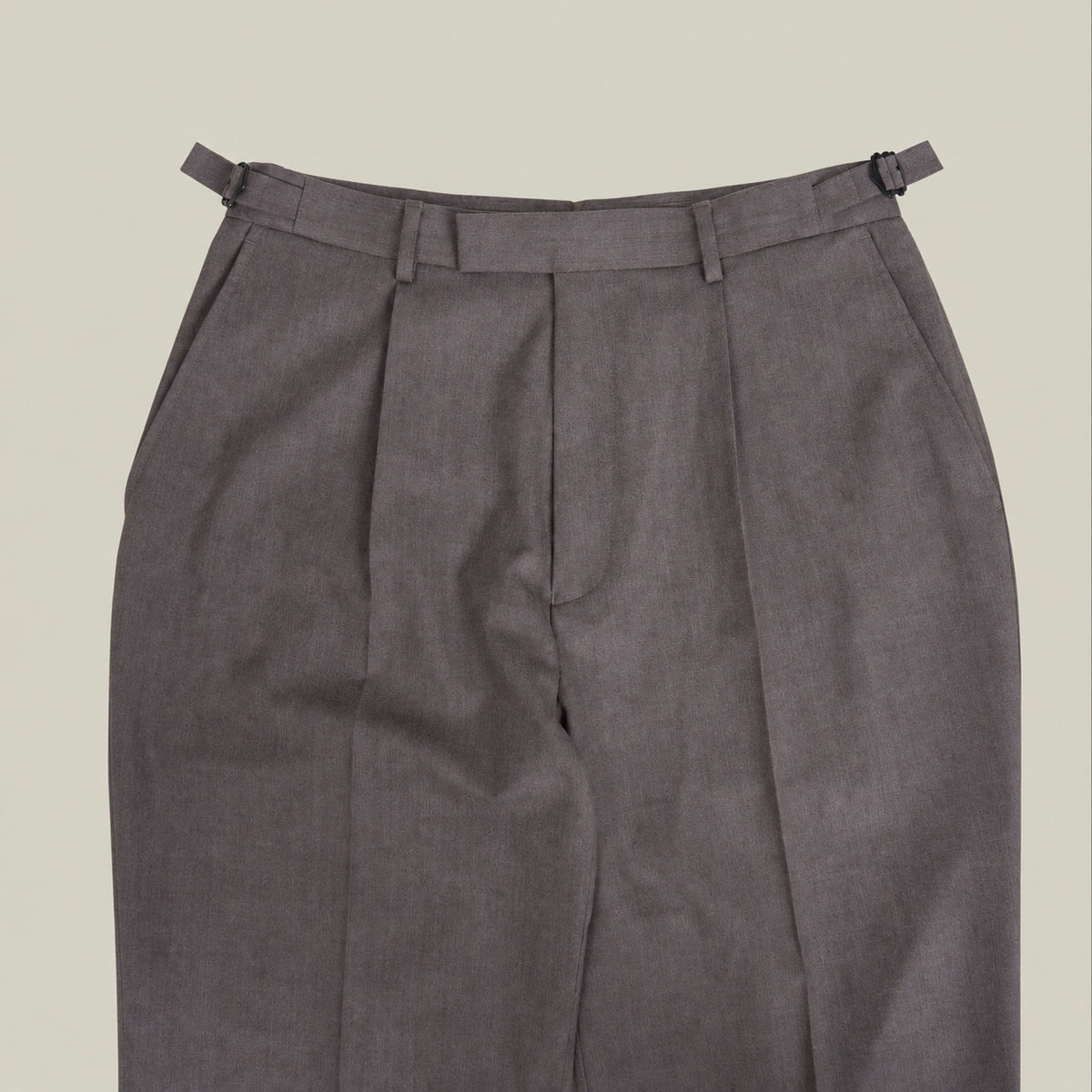 Ford Wool Straight Trouser model Tyler in Weathered Oak