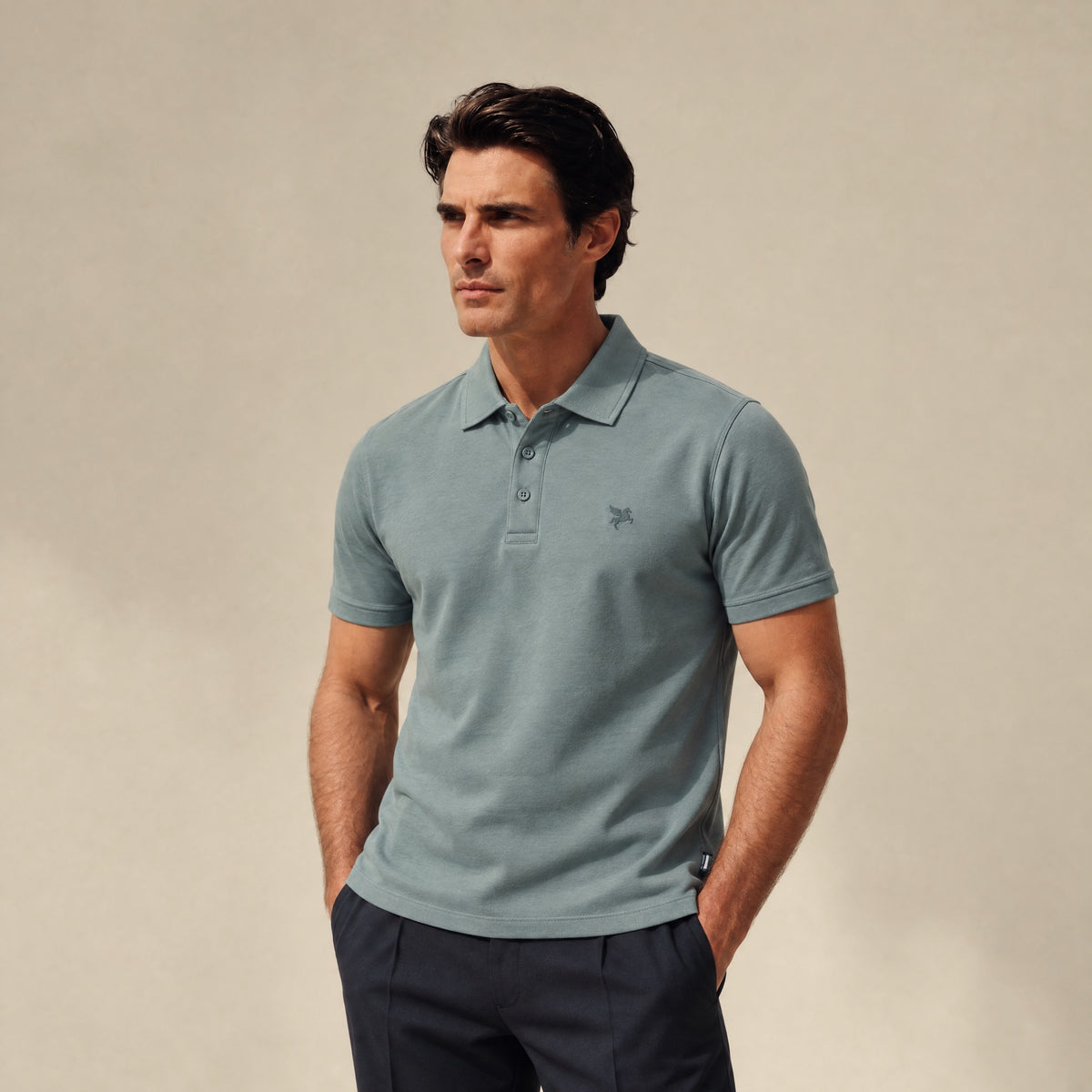 Pima Reserve Polo model Matteo in Steel