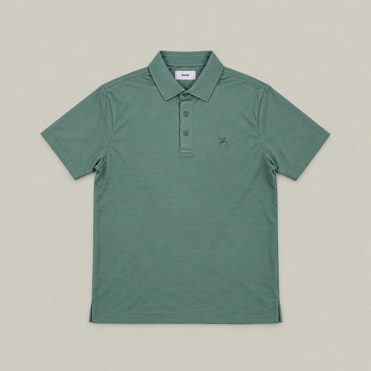 Pima Reserve Polo model Matteo in Sea Moss