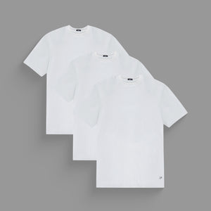 Cumulus All-White Crew 3-Pack