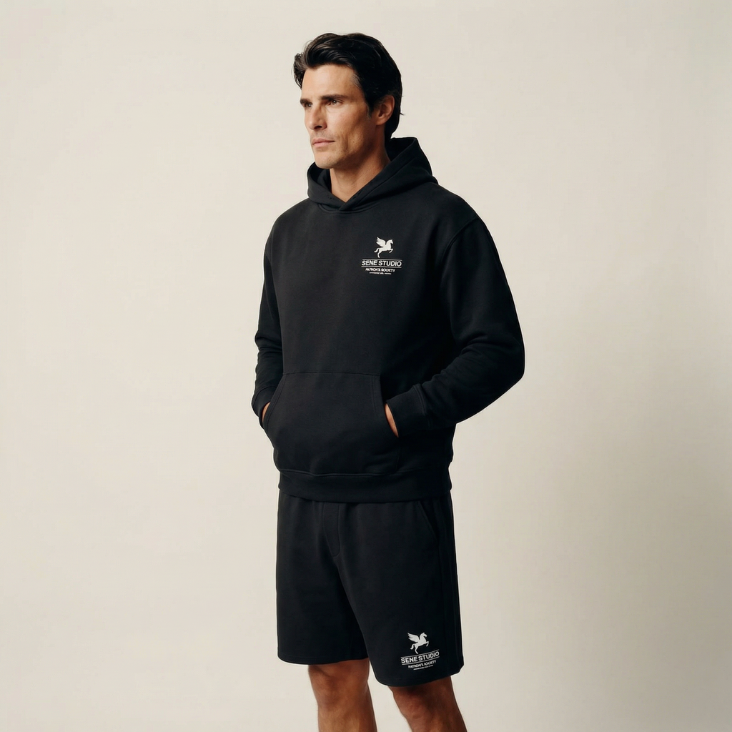 Tags:(Large | 6'2" - 180) Custom t-shirt tee model Kive in Black