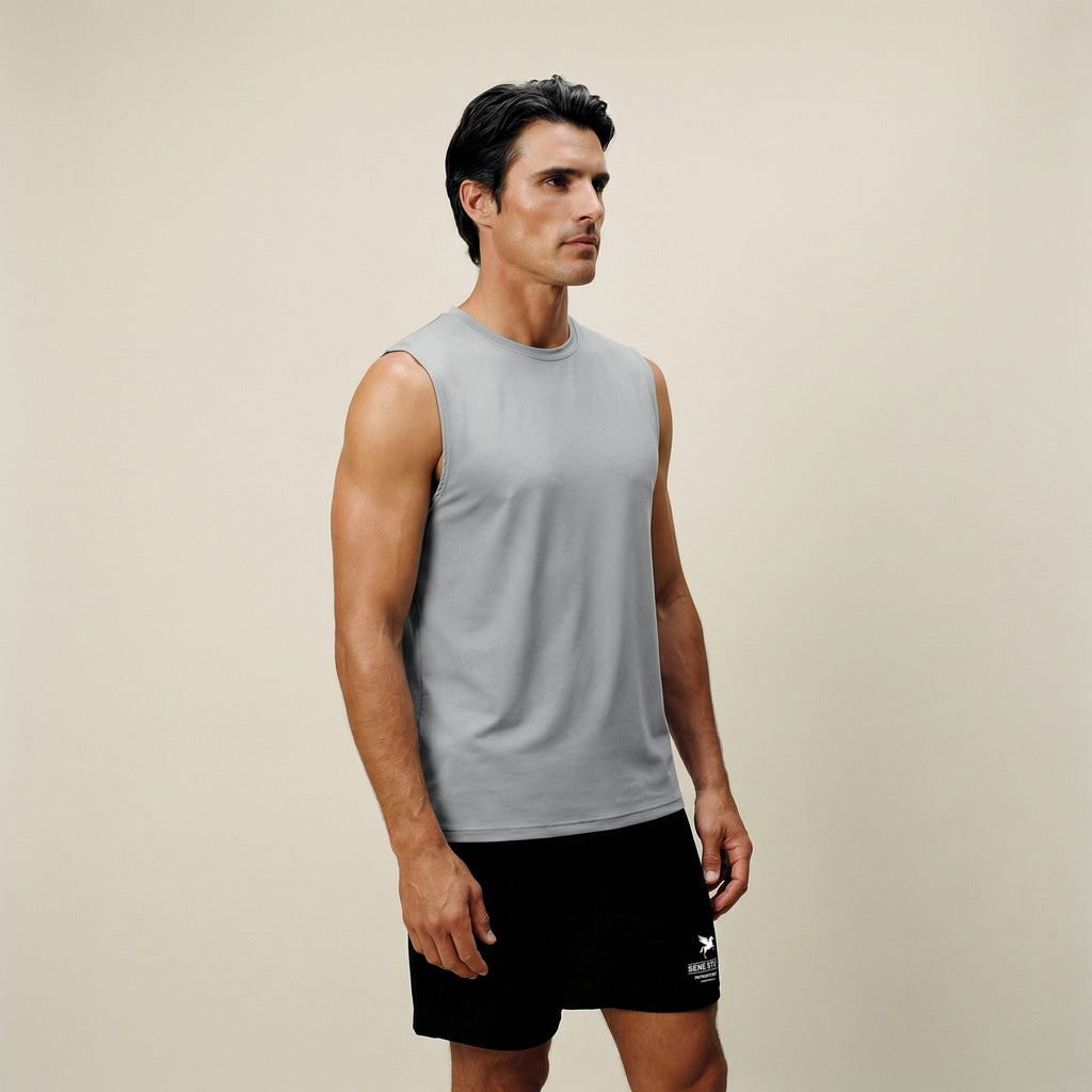 Tags:(6’2" - 180 lbs|Large) Custom t-shirt tee model Kive in Glacier