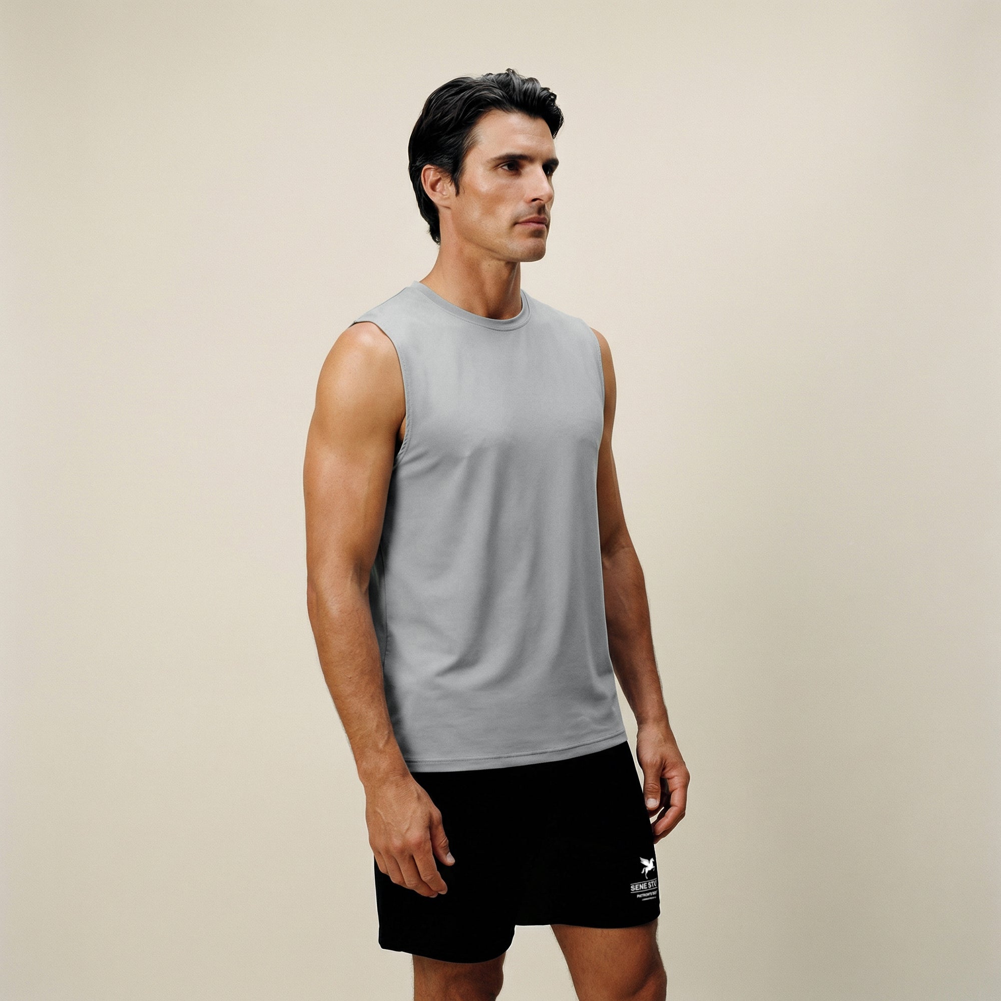 Tags:(6’2" - 180 lbs|Large) Custom t-shirt tee model Kive in Glacier