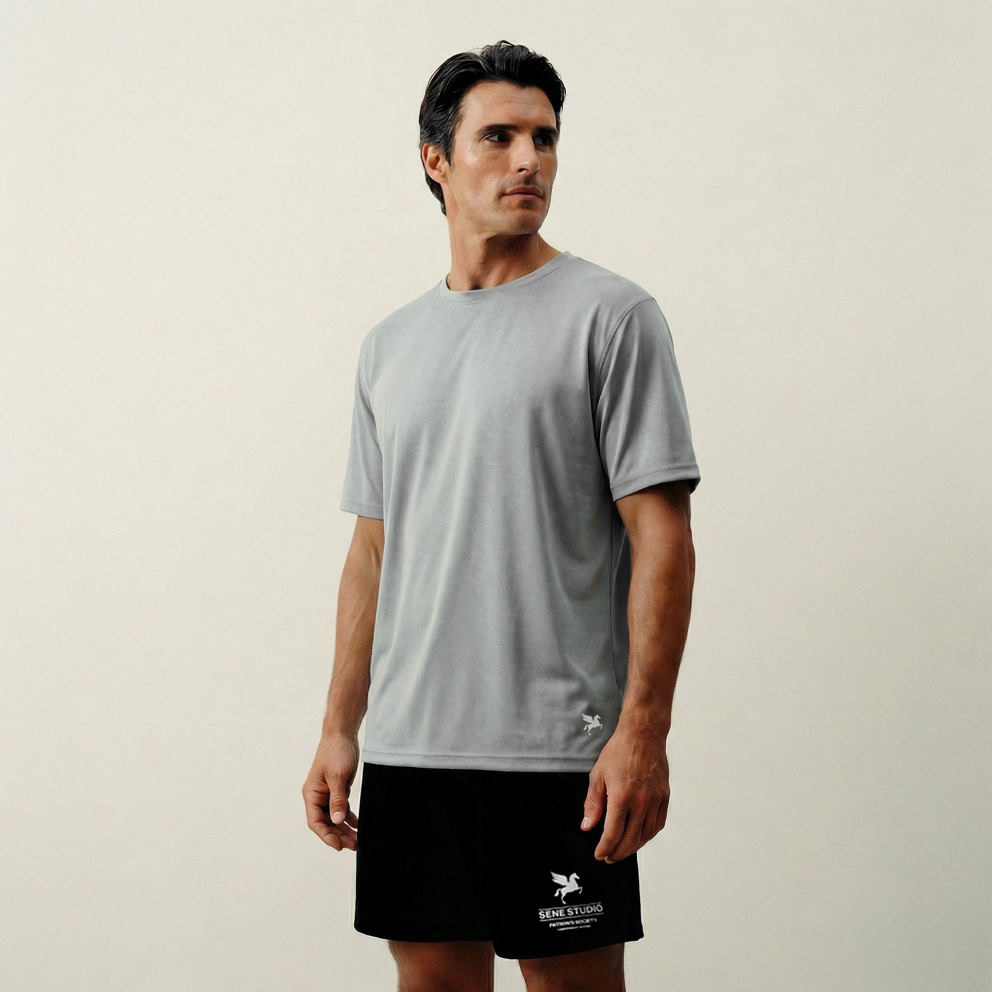 Tags:(6’2" - 180 lbs|Large) Custom t-shirt tee model Kive in Glacier
