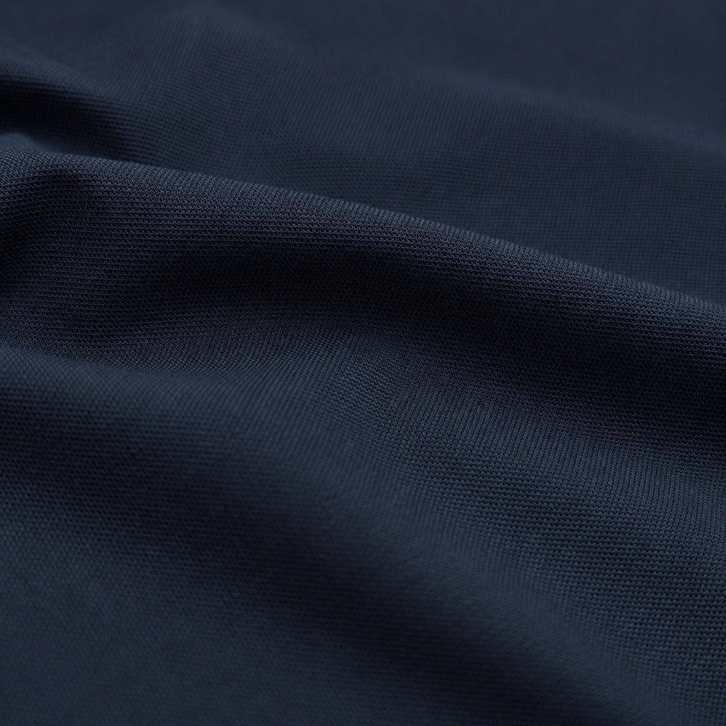 Stretch Pique Polo model Matteo in Navy