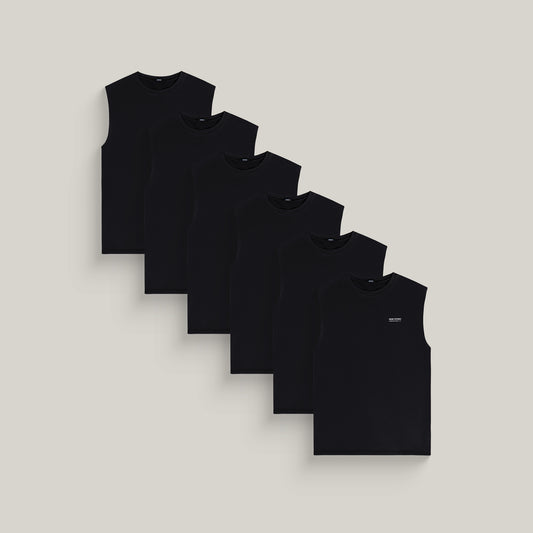 shade commissioned tank top model Tyler in Mixed