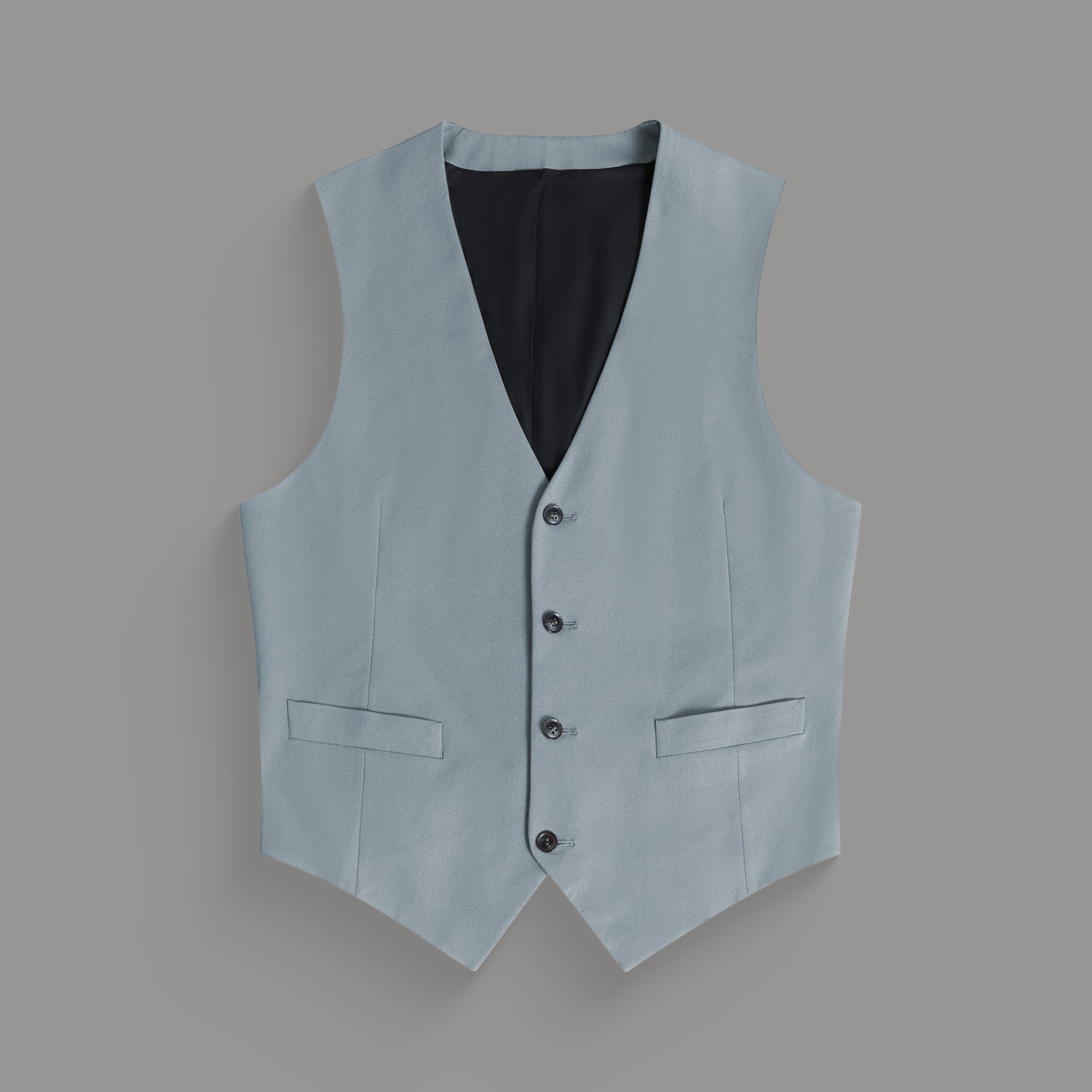 Custom suit vest model Tyler in Sky