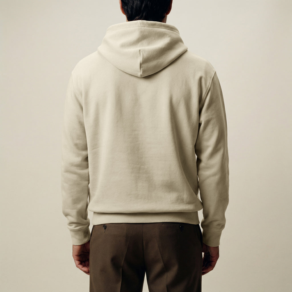 Cumulus Hoodie model Matteo in Villa Stone