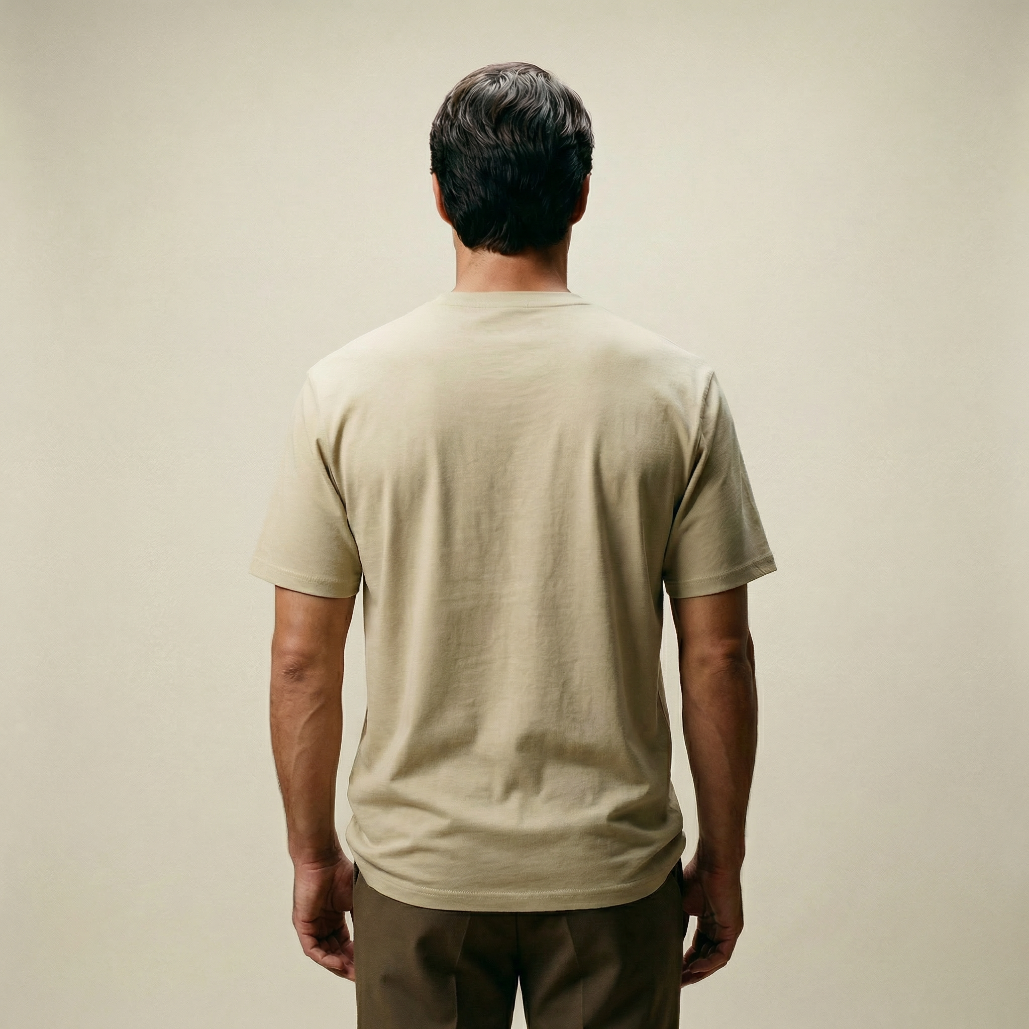 Tags:(6’2" - 180 lbs|Large) Custom t-shirt tee model Kive in Clay