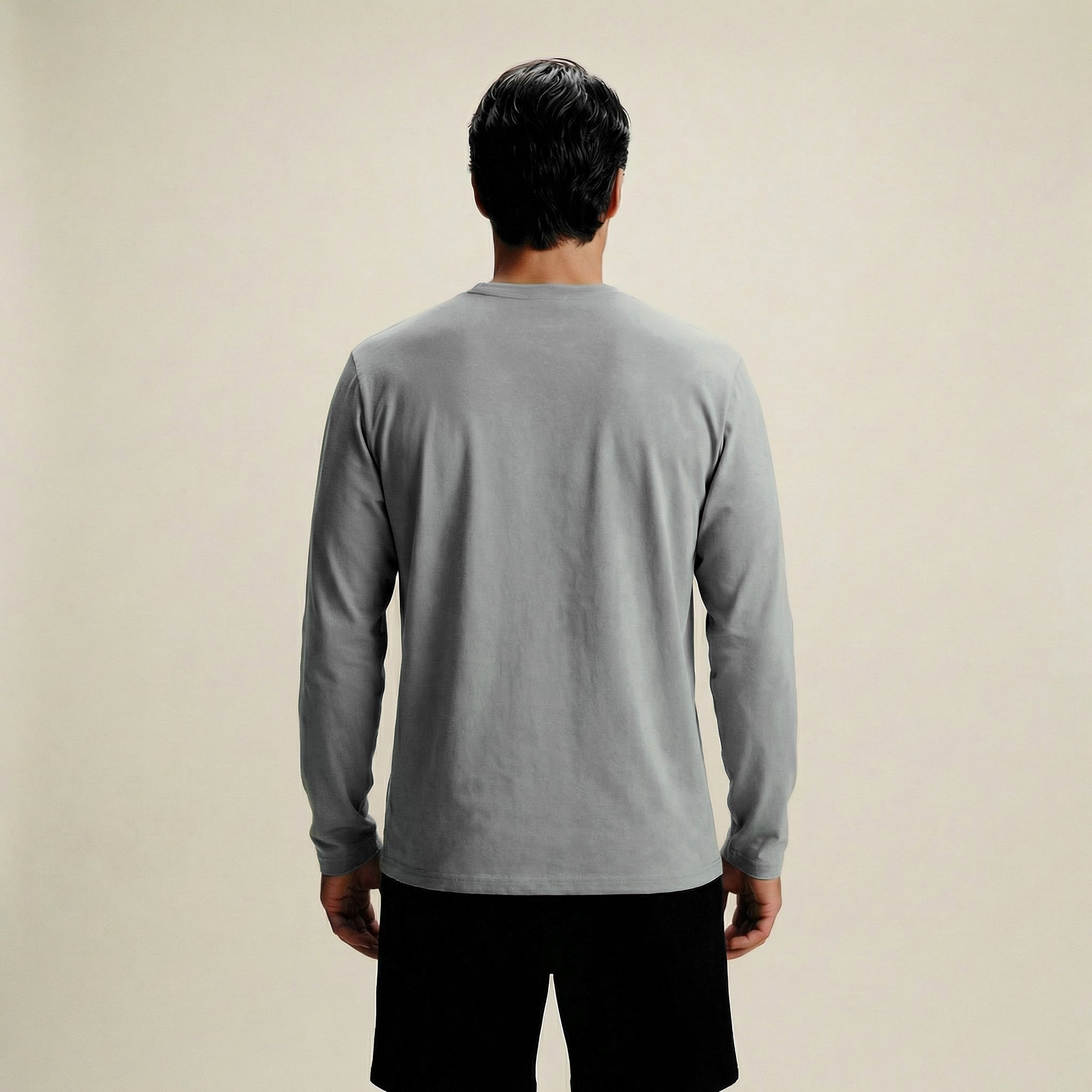 Tags:(6’2" - 180 lbs|Large) Custom t-shirt tee model Kive in Glacier