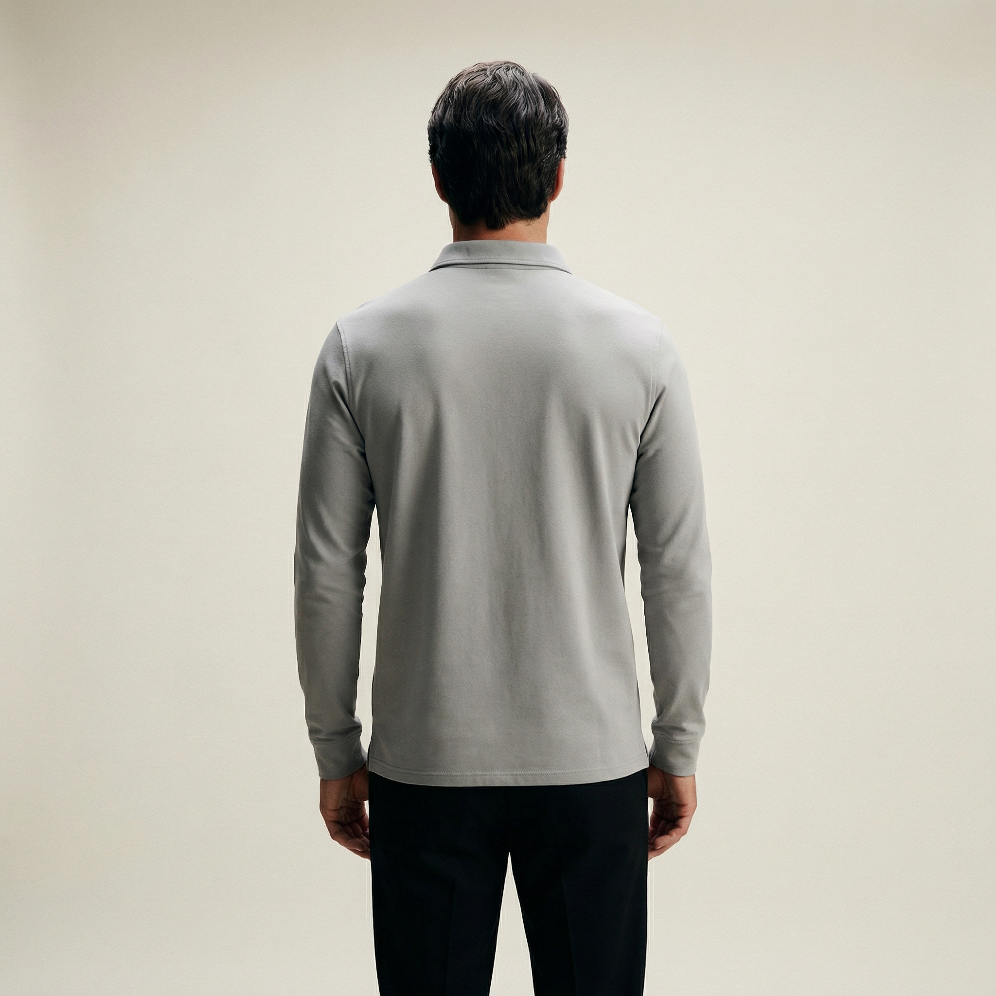 Tags:(6’2" - 180 lbs|Large) Custom t-shirt tee model Kive in Frost Gray
