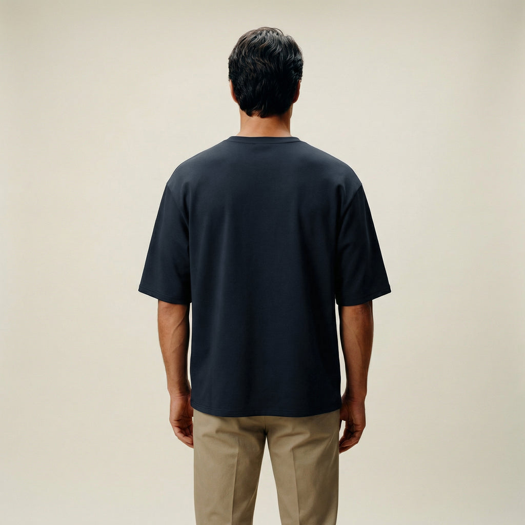 Tags:(6’2" - 180 lbs|Large) Custom t-shirt tee model Kive in Midnight