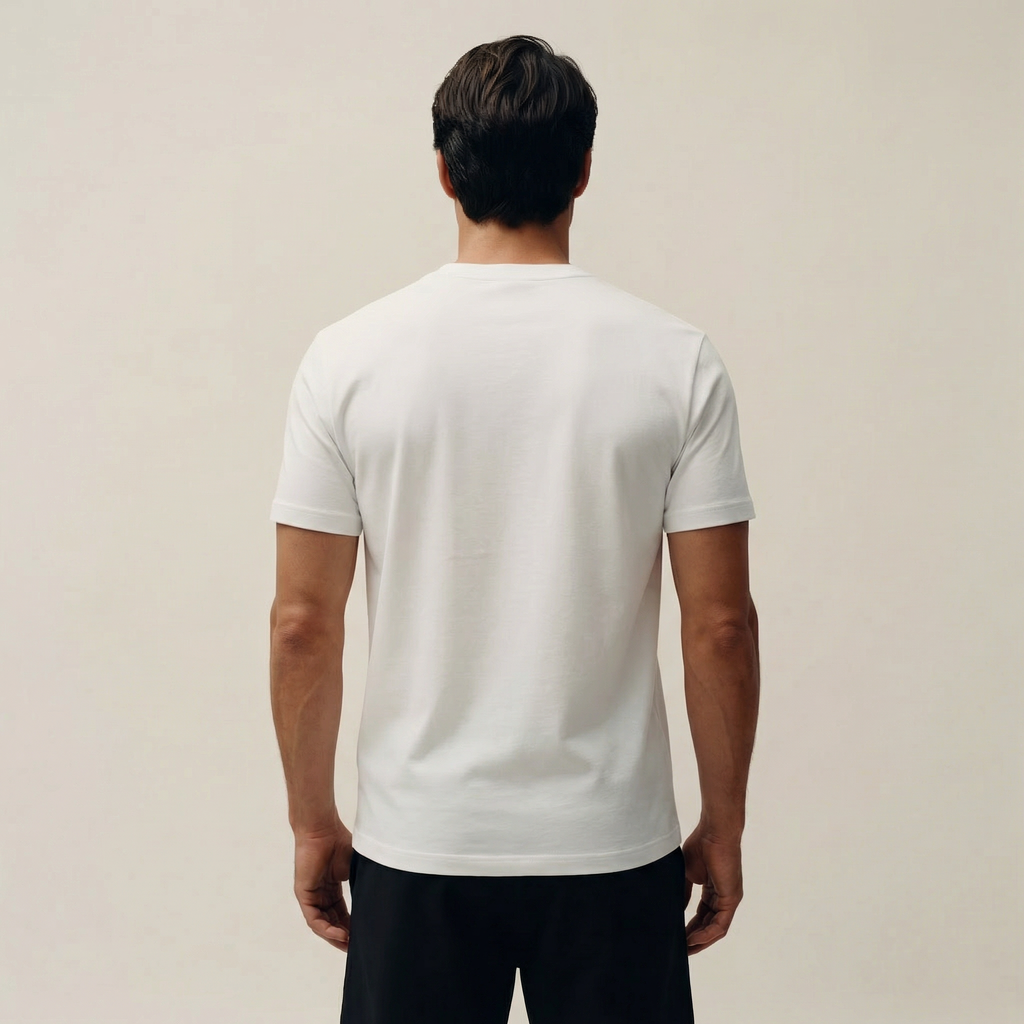 Tags:(Large | 6’2 - 180) Custom t-shirt tee model Kive in White