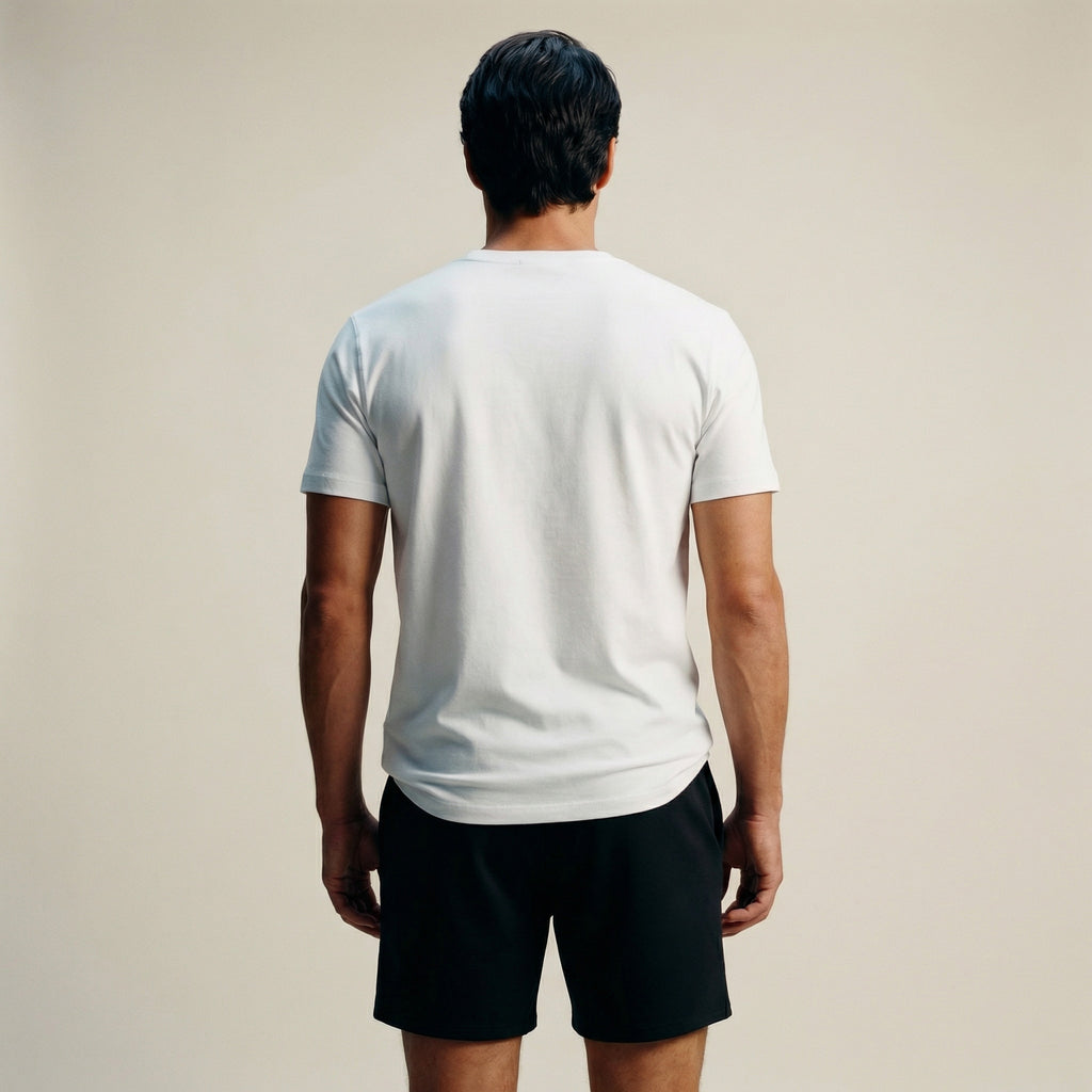 Tags:(Large | 6’2 - 180) Custom t-shirt tee model Kive in White