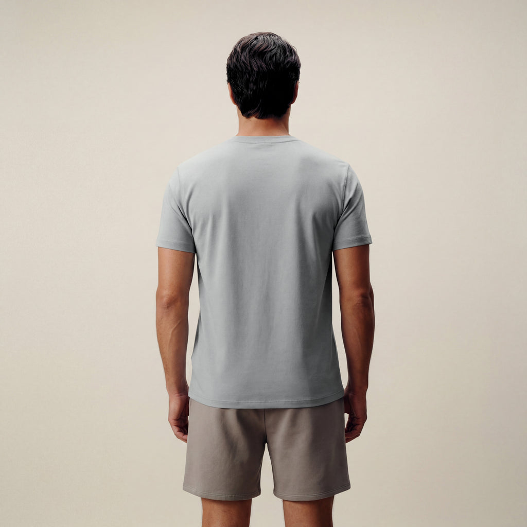 Tags:(6’2" - 180 lbs|Large) Custom t-shirt tee model Kive in Glacier