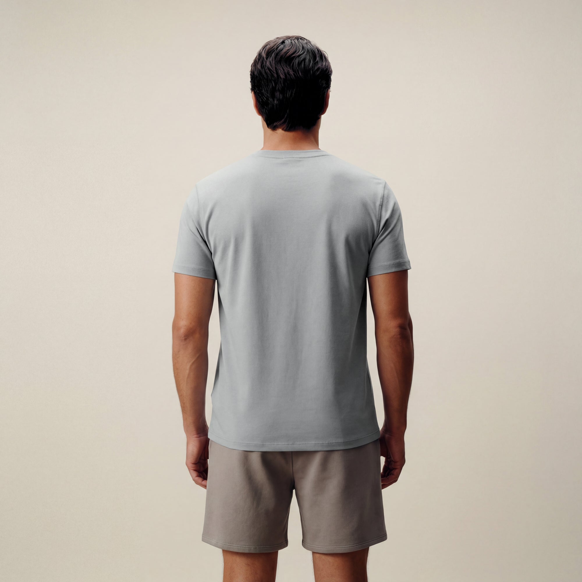 Tags:(6’2" - 180 lbs|Large) Custom t-shirt tee model Kive in Glacier