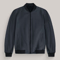 men's abomber jacket model Ky in Charcoal
