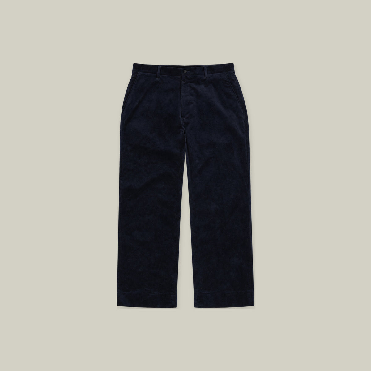 Ford Corduroy Straight Trousers model Tyler in Inkwell