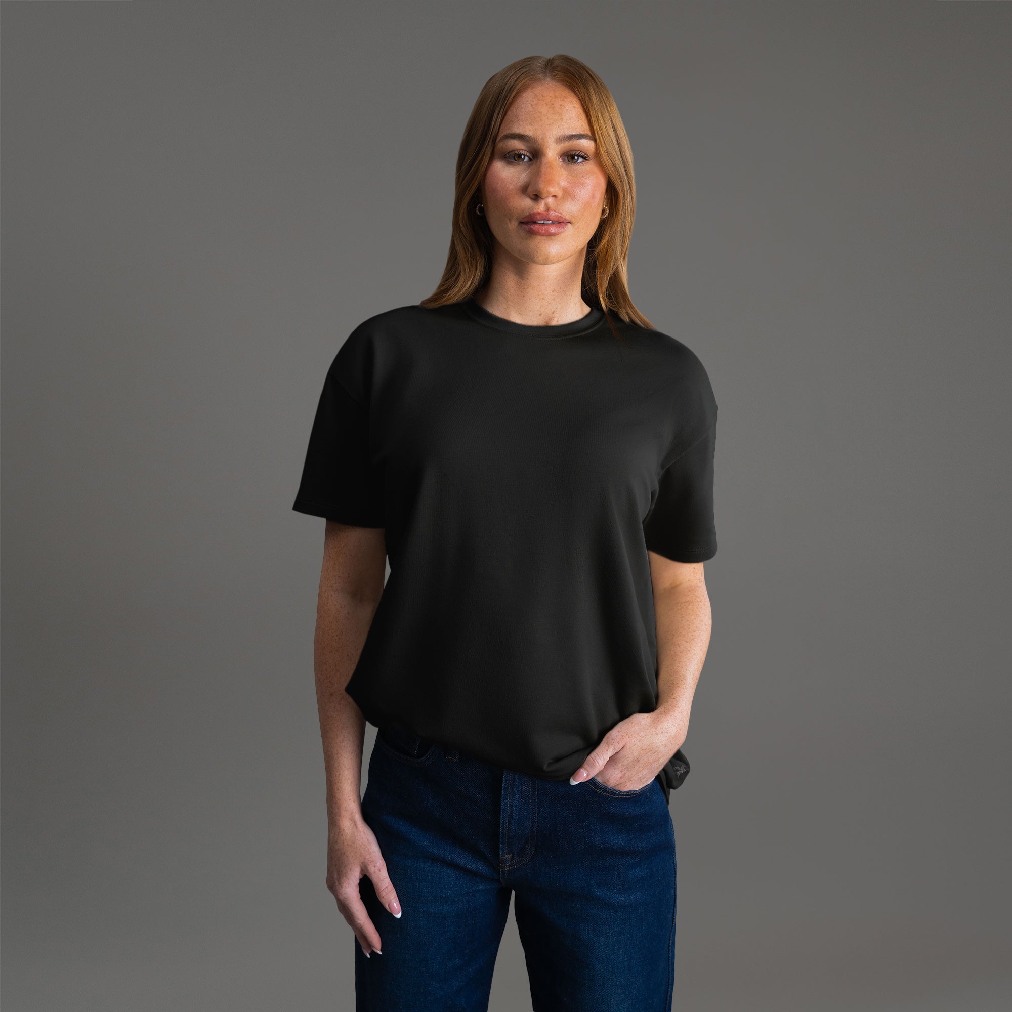 ●Sienne● Classic Logo Tshirt Black S4UTS02G Classic Logo T-Shirt (Black) - sienne