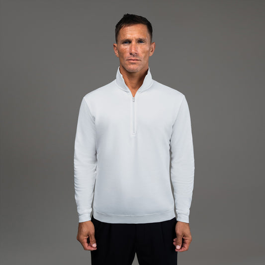 Tags:(6'0" - 180 lbs|Medium) custom t-shirt tee model Tyler in White