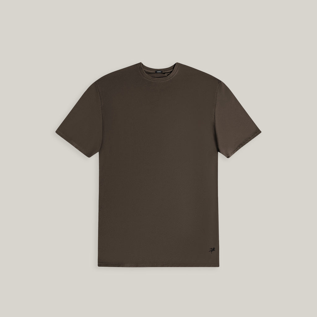 Tags:(6'0" - 180 lbs|Large) custom t-shirt tee model Tyler in Umber