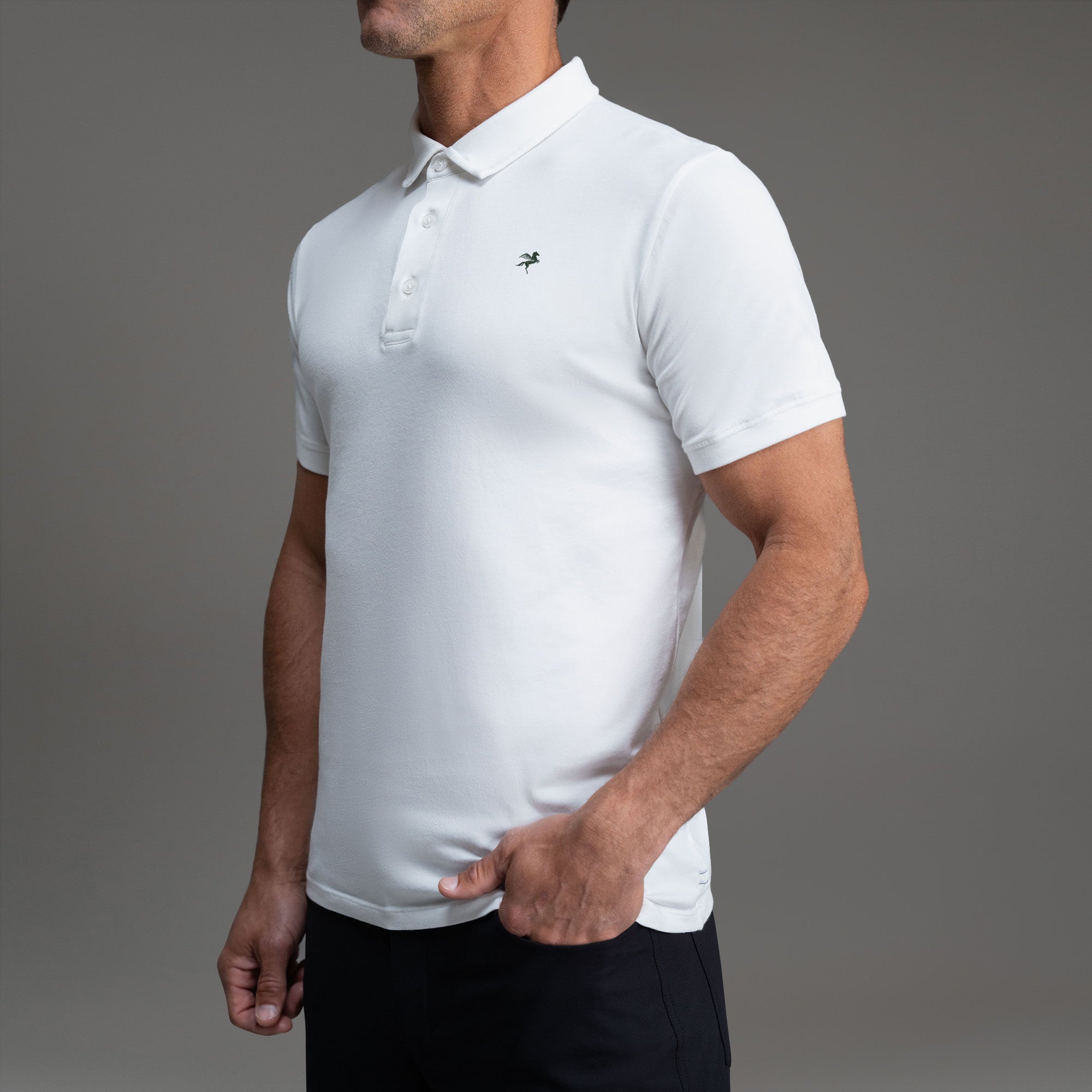 Tags:(6'0" - 180 lbs|Medium) custom t-shirt tee model Tyler in White