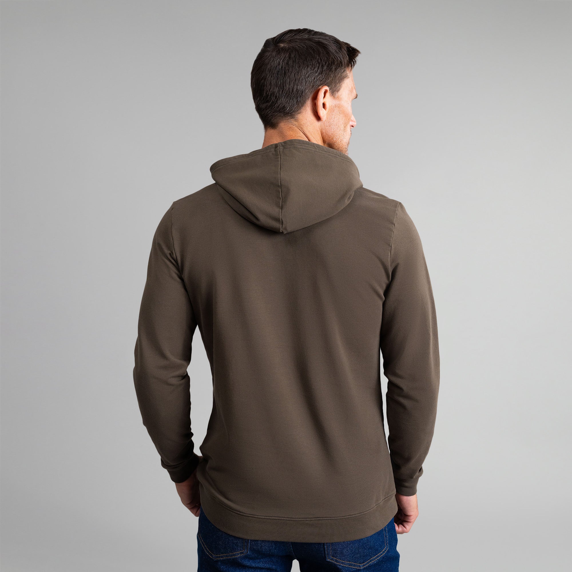 Tags:(6'0" - 180 lbs|Large) custom hoodie model Tyler in Umber