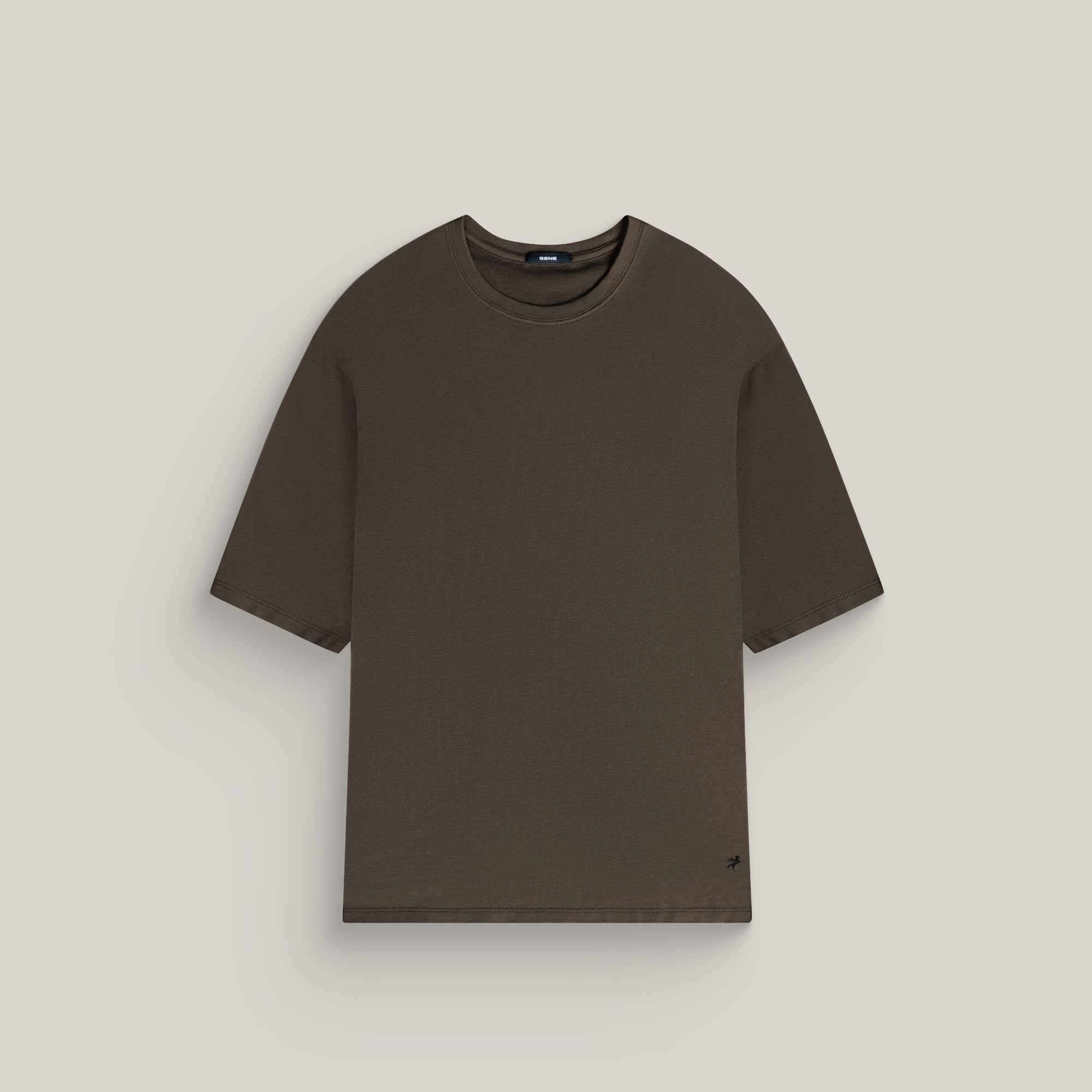 Tags:(6'0" - 180 lbs) custom t-shirt tee model Tyler in Umber