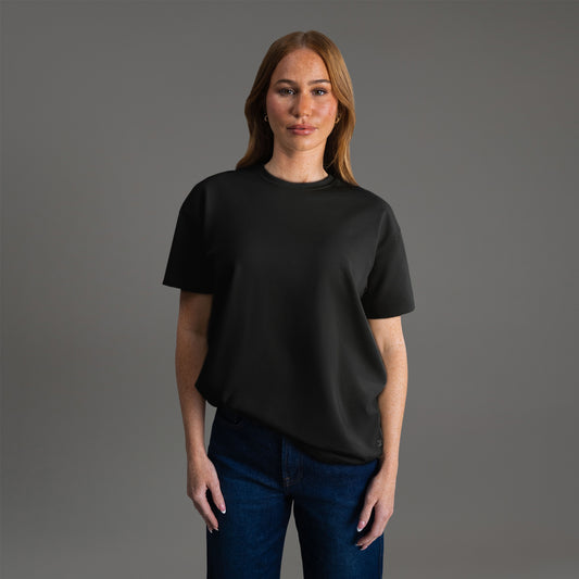 Tags:(Small - 5'9") custom t-shirt tee model Kelsey in Black