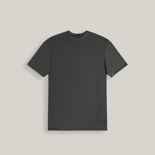 Tags:(6'0" - 180 lbs|Large) custom t-shirt tee model Tyler in Smoke