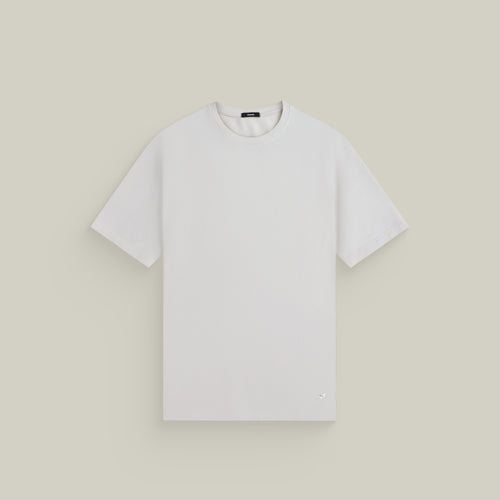 Tags:(6'1" - 165 lbs|Large) Custom t-shirt tee model Jessey in Bone
