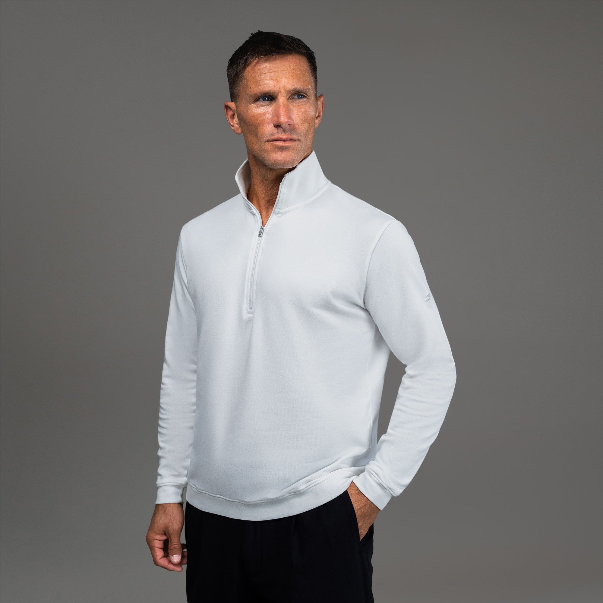 Tags:(6'0" - 180 lbs|Large) custom t-shirt tee model Tyler in White