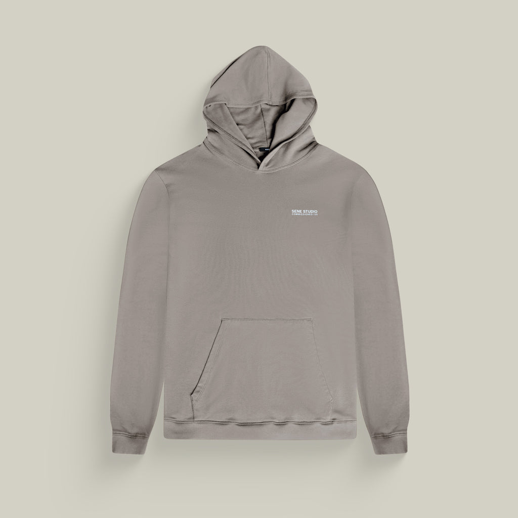 Tags:(6'0" - 180 lbs|Large) custom hoodie model Tyler in Frost Gray