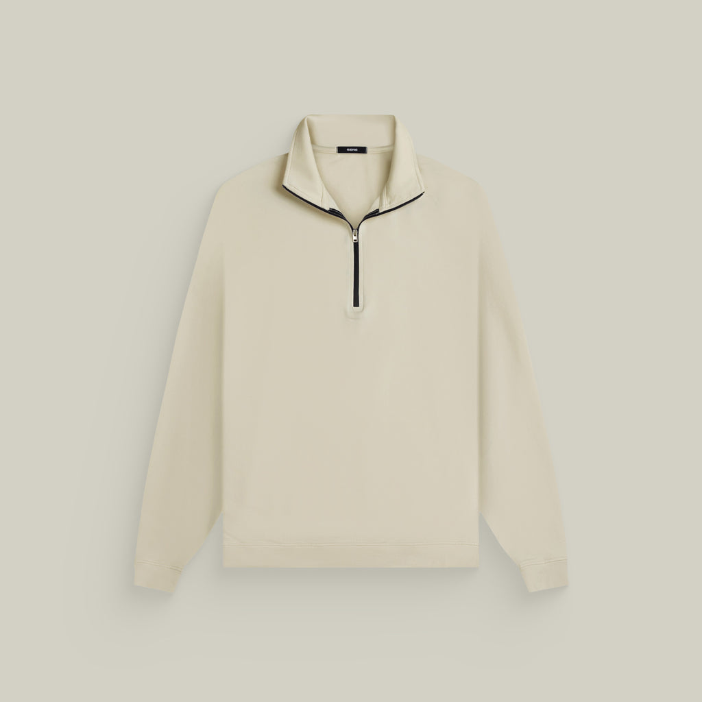 Cumulus Quarter Zip model Matteo in Villa Stone