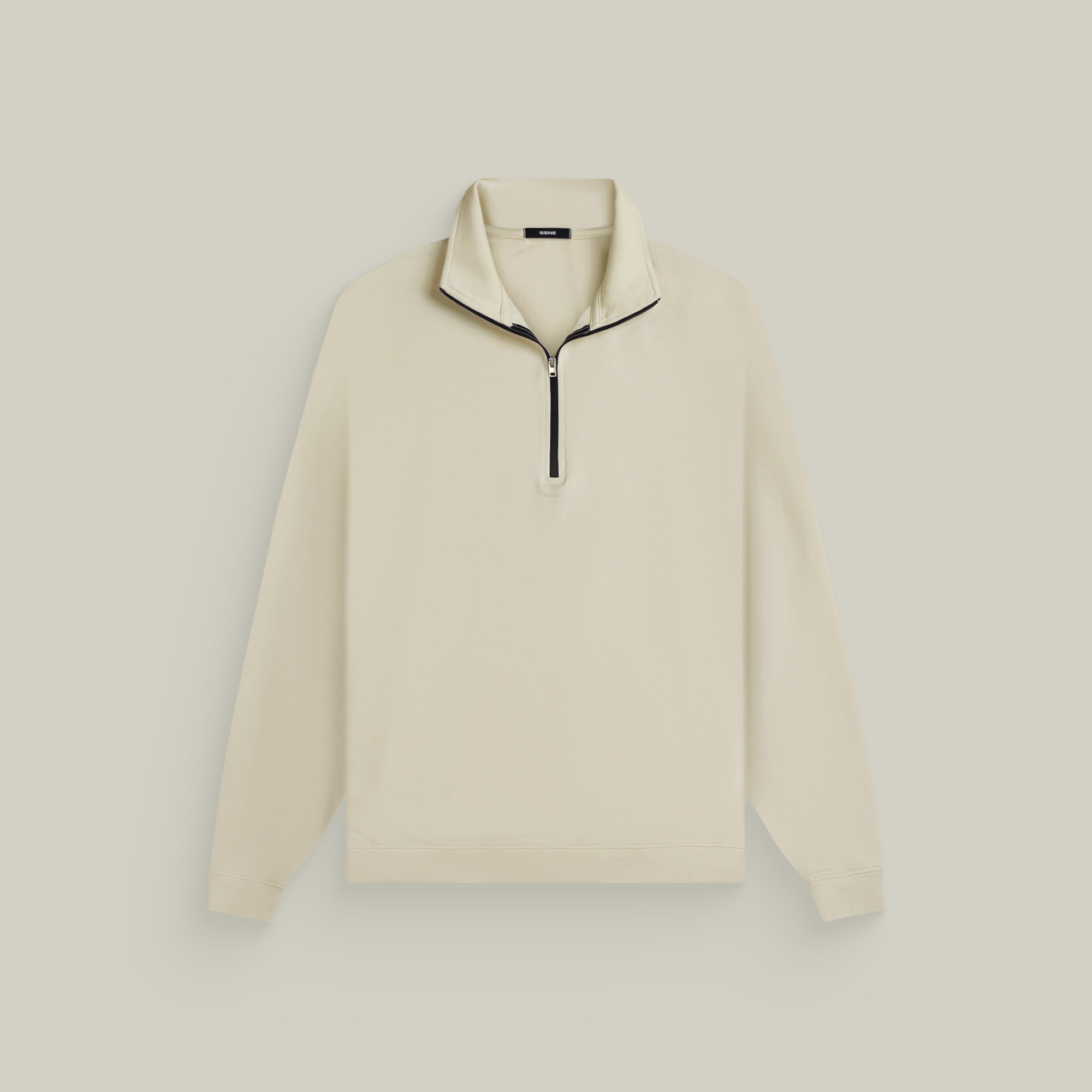 Cumulus Quarter Zip model Matteo in Villa Stone